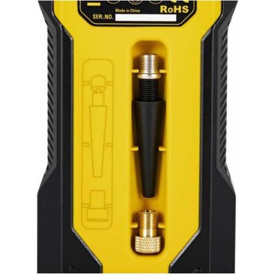 Stanley Kompressor, Wiederaufladbare Vakuum- und Luftpumpe 2-in-1 12 L/MIN (11 Bar) Stanley Kompressor, Wiederaufladbare Vakuum- und Luftpumpe 2-in-1 12 L/MIN (11 Bar)