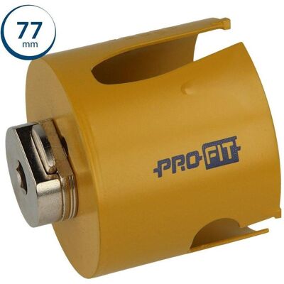 Areco, Lochsäge, ProFit Multi Purpose HM hulsav med adapter, 77 mm Areco, Lochsäge, ProFit Multi Purpose HM hulsav med adapter, 77 mm