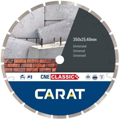 Carat CNEC350400 Diamantzaagblad - Universell Carat CNEC350400 Diamantzaagblad - Universell