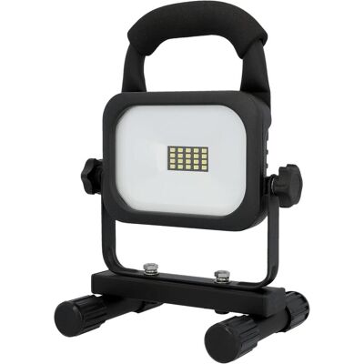 Unitec LED Arbeitsleuchte - 10W, wiederaufladbar, IP54, schwarz Unitec LED Arbeitsleuchte - 10W, wiederaufladbar, IP54, schwarz