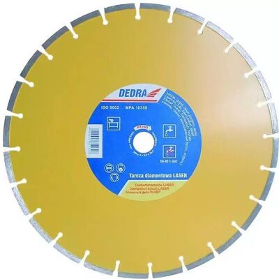 Dedra, Sägeblatt, LASER Diamant-Schneide-Scheibe 180 mm/22,2 Dedra, Sägeblatt, LASER Diamant-Schneide-Scheibe 180 mm/22,2