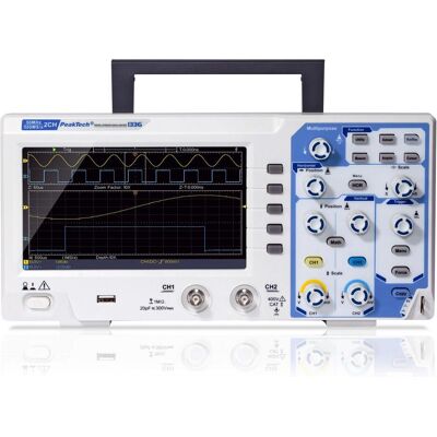 Peaktech P 1336 - Digital-Speicher-Oszilloskop - 50 MHz - 2 Kanäle Peaktech P 1336 - Digital-Speicher-Oszilloskop - 50 MHz - 2 Kanäle