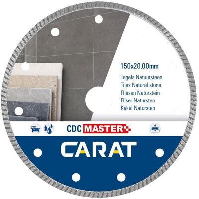 Carat, Sägeblatt, CDCM150200 Diamanttrennscheibe FLIESEN / NATURSTEIN CDC MASTER 150x20,0MM Carat, Sägeblatt, CDCM150200 Diamanttrennscheibe FLIESEN / NATURSTEIN CDC MASTER 150x20,0MM
