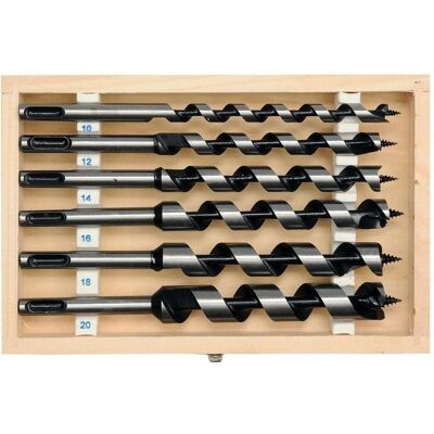 Yato, Bohrereinsatz, WOOD GRAINS SDS SET 6 pcs. 10-20mm (10 Millimeter) Yato, Bohrereinsatz, WOOD GRAINS SDS SET 6 pcs. 10-20mm (10 Millimeter)
