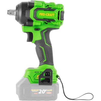 Procraft, Bohrmaschine + Akkuschrauber, PWA18bb Akku Schlagschrauber 20 V 550 Nm 1/2 Brushless + 2x Akku 2,0 Ah + Ladegerät + (Schlagschrauber) Procraft, Bohrmaschine + Akkuschrauber, PWA18bb Akku Schlagschrauber 20 V 550 Nm 1/2 Brushless + 2x Akku 2,0 Ah + Ladegerät + (Schlagschrauber)
