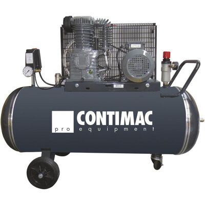 Contimac, Kompressor, CM 505/10/100 W Compressor - 3 PK - 10 Bar - 500 L/min - 100 L (100 l, 10 Bar) Contimac, Kompressor, CM 505/10/100 W Compressor - 3 PK - 10 Bar - 500 L/min - 100 L (100 l, 10 Bar)