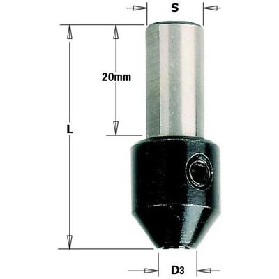 CMT - 364.025.00 - Size 10x20 - Bohrfutter CMT - 364.025.00 - Size 10x20 - Bohrfutter