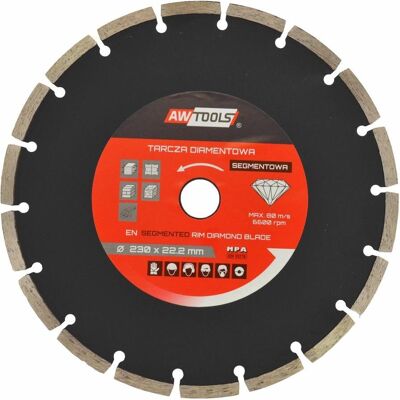 Awtools, Sägeblatt, DIAMANTKLINGE 300x25,4-22,2 Awtools, Sägeblatt, DIAMANTKLINGE 300x25,4-22,2