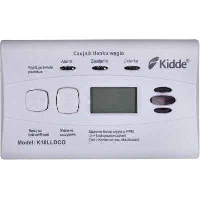 Kidde K10LLDCO Kohlenmonoxid-Detektor - Weiß Kidde K10LLDCO Kohlenmonoxid-Detektor - Weiß