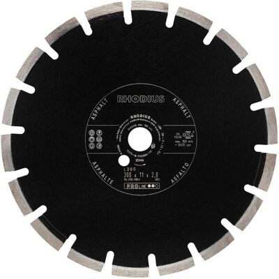 Rhodius, Sägeblatt, Diamantklinge LD60 300mm Rhodius, Sägeblatt, Diamantklinge LD60 300mm