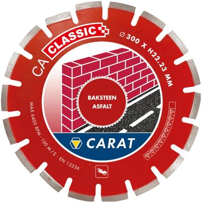 Carat, Sägeblatt, Diamantzaag Asfalt 350X20,00Mm, Ca Classic Carat, Sägeblatt, Diamantzaag Asfalt 350X20,00Mm, Ca Classic