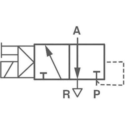 Norgren Norgren V50A413A-A213A 3/2 Elektromagnetischer Inline-Spool-Ventil - Pneumatikventil Norgren Norgren V50A413A-A213A 3/2 Elektromagnetischer Inline-Spool-Ventil - Pneumatikventil