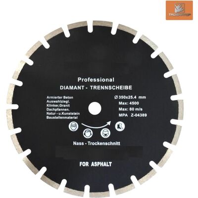 GEKO Diamant-Segmenttrennscheibe - 350x10x25,4mm GEKO Diamant-Segmenttrennscheibe - 350x10x25,4mm