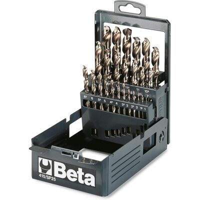 BETA, Bohrereinsatz, 415/SP19-SPIRALBOHRERSATZ, 19-TEILIG (1.0-10 mm) BETA, Bohrereinsatz, 415/SP19-SPIRALBOHRERSATZ, 19-TEILIG (1.0-10 mm)