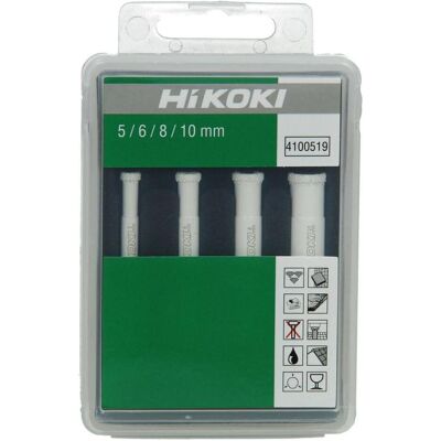 Hikoki Diamant-Lochsägen-Set 4100519 - Diamantbohrkronen-Set Hikoki Diamant-Lochsägen-Set 4100519 - Diamantbohrkronen-Set
