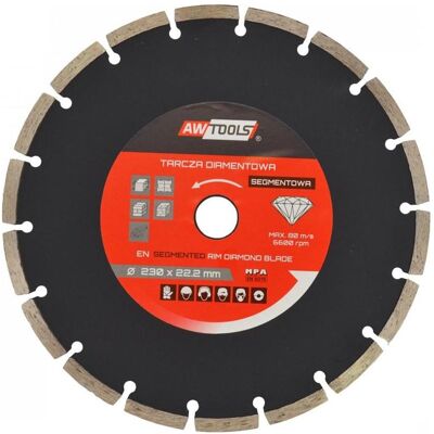 Awtools, Sägeblatt, TARCZA DIAMENTOWA 400x32-25,4-22,2 / SEGMENTOWA Awtools, Sägeblatt, TARCZA DIAMENTOWA 400x32-25,4-22,2 / SEGMENTOWA