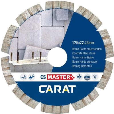 Carat, Sägeblatt, Betonklinge CS 125mm Carat, Sägeblatt, Betonklinge CS 125mm