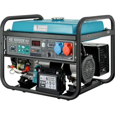 Könner & Söhnen Benzingenerator 7,5 kW Elektrischer Start Könner & Söhnen Benzingenerator 7,5 kW Elektrischer Start