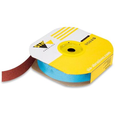 SIA, Schleifmittel, Sparrollen 25/50m K120 (120) SIA, Schleifmittel, Sparrollen 25/50m K120 (120)