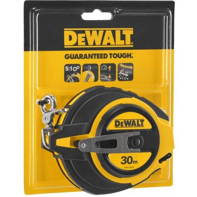DeWalt, Längenmesswerkzeug, Cinta larga de acero 30m (30 m) DeWalt, Längenmesswerkzeug, Cinta larga de acero 30m (30 m)