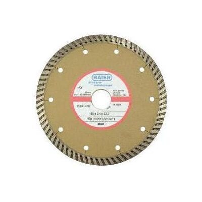 Baier, Sägeblatt, BAI Diamant-Tr.schnittscheibe 150mm für Fräse BDN 51151 Baier, Sägeblatt, BAI Diamant-Tr.schnittscheibe 150mm für Fräse BDN 51151