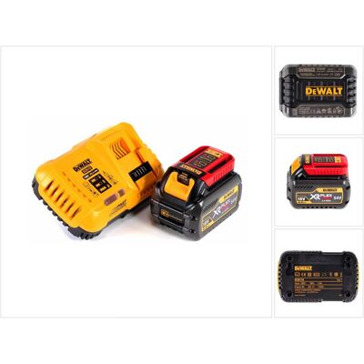 DeWalt, Werkzeugakku + Ladegerät, DCB 118 T1 XR FLEXVOLT Starter Set + 1x Akku 6,0 Ah (18 V) DeWalt, Werkzeugakku + Ladegerät, DCB 118 T1 XR FLEXVOLT Starter Set + 1x Akku 6,0 Ah (18 V)