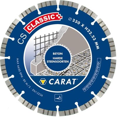 Carat, Sägeblatt, CSC4004000 Diamanttrennscheibe Beton CS Classic 400 x 25,4 mm Carat, Sägeblatt, CSC4004000 Diamanttrennscheibe Beton CS Classic 400 x 25,4 mm