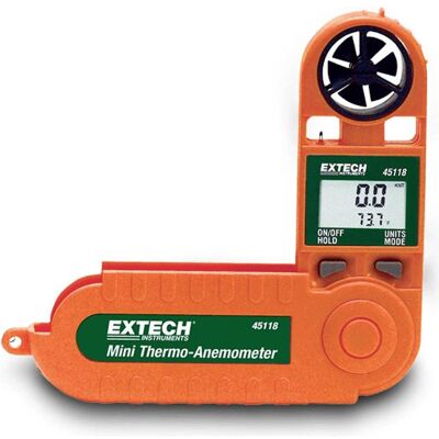 Extech, Detektor, Mini-Thermo-Anemometer 45118 (Temperaturmessgerät) Extech, Detektor, Mini-Thermo-Anemometer 45118 (Temperaturmessgerät)