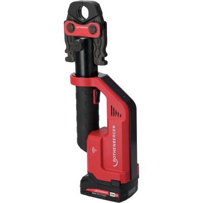 Rothenberger, Bolzenschneider + Seitenschneider, Pressmaschine ROMAX COMPACT III Basic Set 18 Volt, 1x 2,0 Ah Akku, EU, CAS (400 mm) Rothenberger, Bolzenschneider + Seitenschneider, Pressmaschine ROMAX COMPACT III Basic Set 18 Volt, 1x 2,0 Ah Akku, EU, CAS (400 mm)