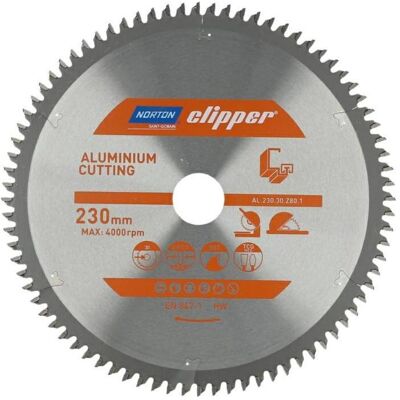 Norton NORTON SIRKELSAG 240 mm x 30 mm Aluminium - Schnittscheibe Norton NORTON SIRKELSAG 240 mm x 30 mm Aluminium - Schnittscheibe