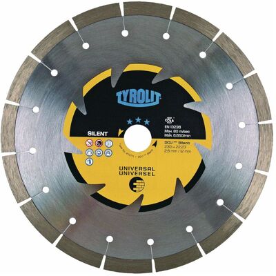 Tyrolit - DCU***S - 230mm - 2.6mm - Diamant-Trennscheibe Tyrolit - DCU***S - 230mm - 2.6mm - Diamant-Trennscheibe