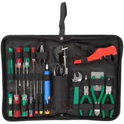 Velleman Werkzeugkasten - 18-teilig, nicht magnetisch, mit Koffer - Werkzeugkasten Velleman Werkzeugkasten - 18-teilig, nicht magnetisch, mit Koffer - Werkzeugkasten