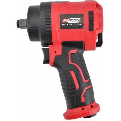 AWTOOLS Pneumatischer Schlagschrauber - 1200Nm - Schwarz - 1/2" AWTOOLS Pneumatischer Schlagschrauber - 1200Nm - Schwarz - 1/2"