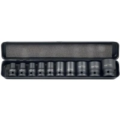 Elmag - Schlagnuss-Satz 1/2" - Antrieb 1/2" - Größen 9-27mm - Socket Set Elmag - Schlagnuss-Satz 1/2" - Antrieb 1/2" - Größen 9-27mm - Socket Set