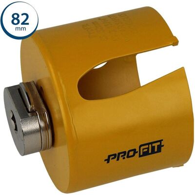 Areco, Lochsäge, ProFit Multi Purpose HM hulsav med adapter, 82 mm (82 mm) Areco, Lochsäge, ProFit Multi Purpose HM hulsav med adapter, 82 mm (82 mm)