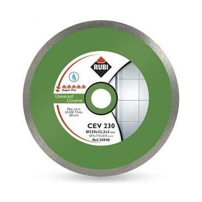 Dierre, Sägeblatt, Dianmantscheibe CEV 250 SuperPro Ø 250mm für Keramik nass Dierre, Sägeblatt, Dianmantscheibe CEV 250 SuperPro Ø 250mm für Keramik nass