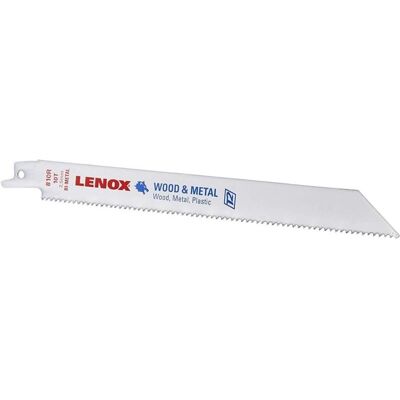 Lenox Säbelsägeblatt BI-Metall Standard - 25 Stück - für Holz, Kunststoff, Metall Lenox Säbelsägeblatt BI-Metall Standard - 25 Stück - für Holz, Kunststoff, Metall
