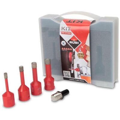 Dierre, Bohrereinsatz, RUBI Trockenscheiben-Set Mini Drygress (6-12 mm) Dierre, Bohrereinsatz, RUBI Trockenscheiben-Set Mini Drygress (6-12 mm)