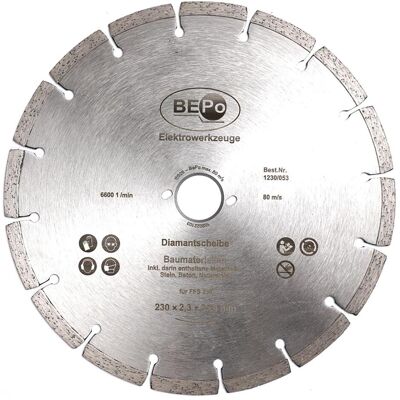 Bepo, Sägeblatt, Diamant-Trennscheibe zu Bepo, Sägeblatt, Diamant-Trennscheibe zu