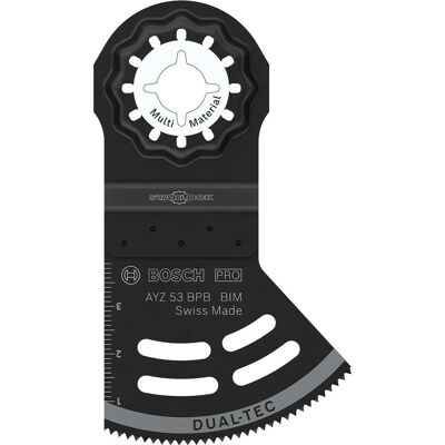 Bosch Professional Zubehör, Sägeblatt, PRO AYZ 53 BPB Blatt für Multifunktionswerkzeuge, 53 x 40 mm Bosch Professional Zubehör, Sägeblatt, PRO AYZ 53 BPB Blatt für Multifunktionswerkzeuge, 53 x 40 mm
