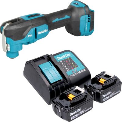 Makita, Multifunktionswerkzeug, DTM 53 SG Akku Multifunktionswerkzeug 18 V OIS / Starlock Brushless + 2x Akku 6,0 Ah + (Multifunktionswerkzeug) Makita, Multifunktionswerkzeug, DTM 53 SG Akku Multifunktionswerkzeug 18 V OIS / Starlock Brushless + 2x Akku 6,0 Ah + (Multifunktionswerkzeug)