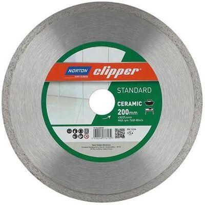 Symantec Norton, Sägeblatt, Diamanttrennscheibe 200mm STANDARD Ceramic Symantec Norton, Sägeblatt, Diamanttrennscheibe 200mm STANDARD Ceramic