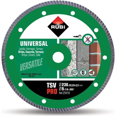 Rubi Pro 25918 Turbo-Diamant Scheibe - Schneidewerkzeug Rubi Pro 25918 Turbo-Diamant Scheibe - Schneidewerkzeug
