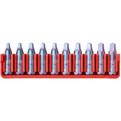 Packard Bell Swiss Tools, Bits, Bitset PB C6.708 CN BitBlock mit 10 Bits (Innenvierkant) Packard Bell Swiss Tools, Bits, Bitset PB C6.708 CN BitBlock mit 10 Bits (Innenvierkant)