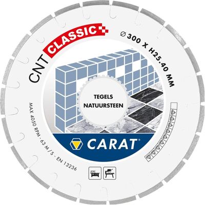 Carat, Sägeblatt, CNTC250400 NATUURSTEEN CNT CLASSIC 250x25,4MM Carat, Sägeblatt, CNTC250400 NATUURSTEEN CNT CLASSIC 250x25,4MM
