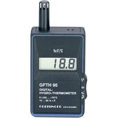 Greisinger GFTH 95 Digital Hygrometer - Luftfugtighed & Temperatur Greisinger GFTH 95 Digital Hygrometer - Luftfugtighed & Temperatur