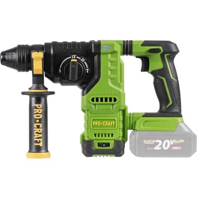 Procraft, Bohrmaschine + Akkuschrauber, PHA30bb Akku Bohrhammer 20 V 2,8 J SDS plus Brushless Solo - ohne Akku, ohne Ladegerät (Bohrhammer) Procraft, Bohrmaschine + Akkuschrauber, PHA30bb Akku Bohrhammer 20 V 2,8 J SDS plus Brushless Solo - ohne Akku, ohne Ladegerät (Bohrhammer)