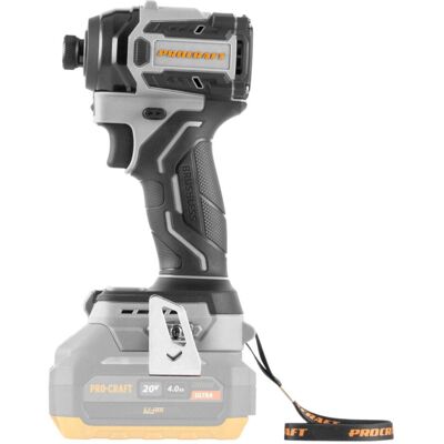 Procraft, Bohrmaschine + Akkuschrauber, Industrial ID20Abb Akku Schlagschrauber 20 V 180 Nm 1/4 + 2x Akku 2,0 Ah + Ladegerät (Schlagschrauber) Procraft, Bohrmaschine + Akkuschrauber, Industrial ID20Abb Akku Schlagschrauber 20 V 180 Nm 1/4 + 2x Akku 2,0 Ah + Ladegerät (Schlagschrauber)