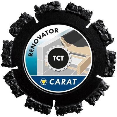Carat, Sägeblatt, CREN125300 Renovator Universal 125 x 22,23 Carat, Sägeblatt, CREN125300 Renovator Universal 125 x 22,23