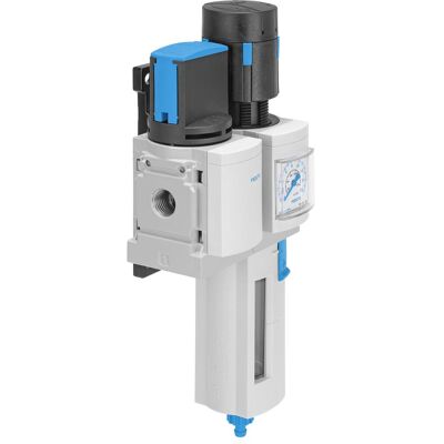Festo, Zubehör Druckluftwerkzeug, G1/4 0.5-12 bar F/R with On/Off Valve Festo, Zubehör Druckluftwerkzeug, G1/4 0.5-12 bar F/R with On/Off Valve